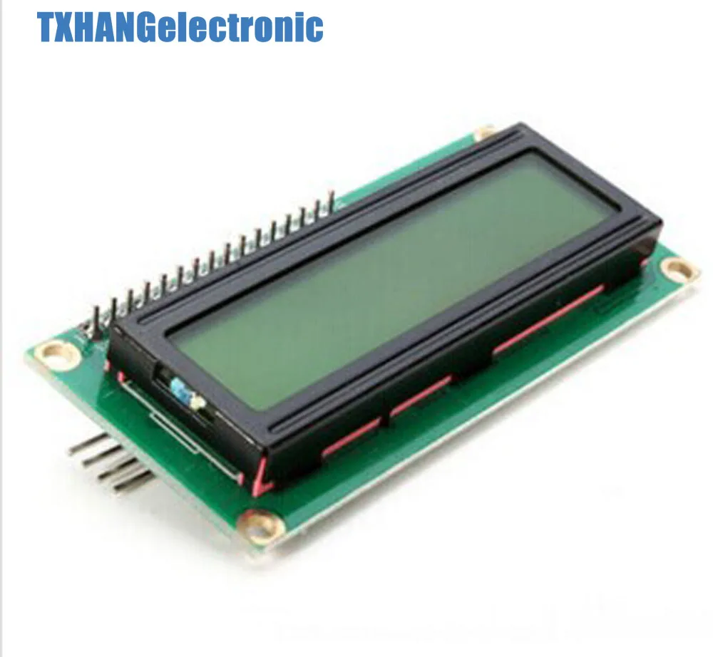 

1pcs Yellow Display IIC/I2C/TWI/SPI Serial Interface 1602 16X2 LCD Module 1602 lcd i2c