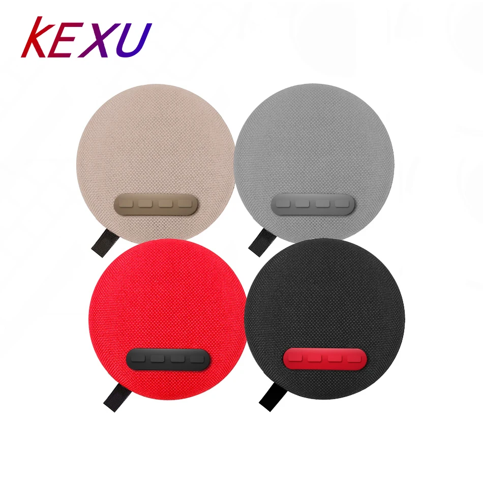 KEXU мини тканевый Bluetooth динамик TWS левый и правый каналы стерео музыка