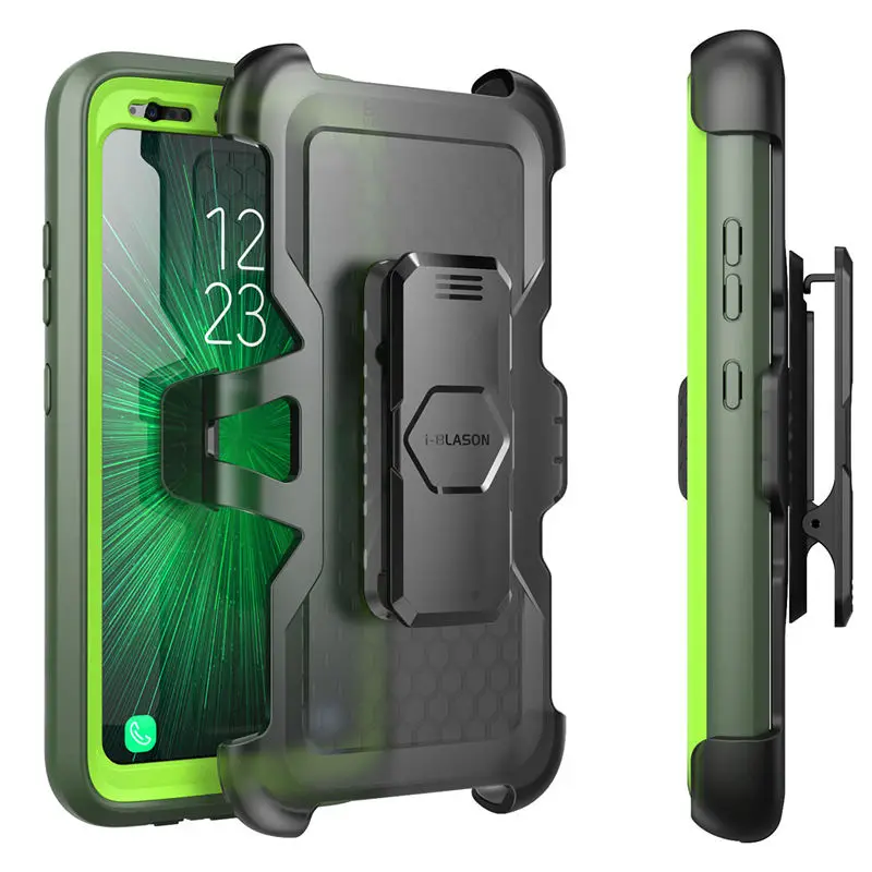 Для Galaxy S8Active Чехол i-Blason Magma сверхмощный ударопрочный бампер Чехол со встроенной защитной пленкой, не подходит для S8/S8