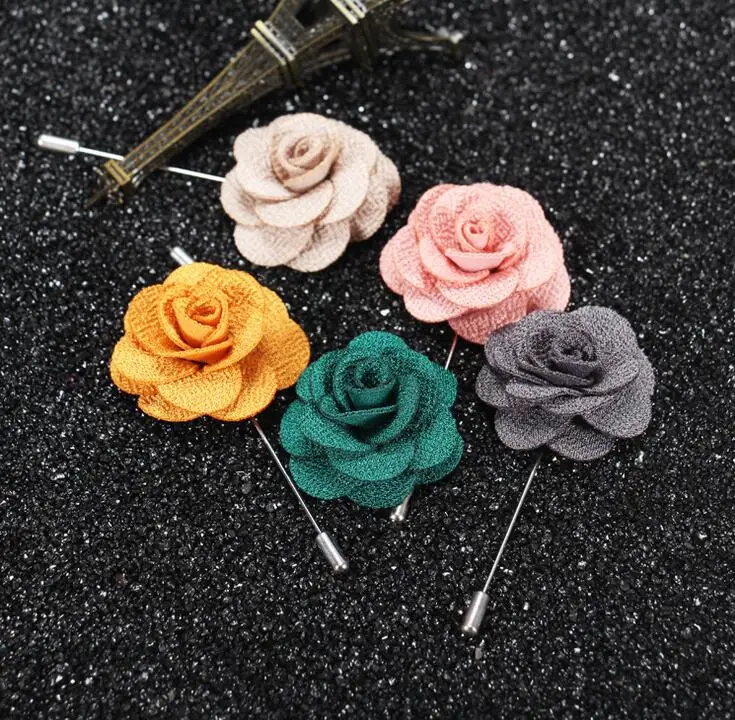 Женская/Мужская брошь в виде цветка 18 цветов|lapel flower|brooch flowerflower lapel pins |