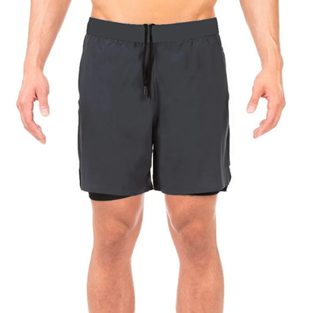 2019 Shorts Men Summer New Style Sports Fitness Breathable Quick-Drying Pantalones Cortos Hombre Spodenki Short Masculino | Мужская