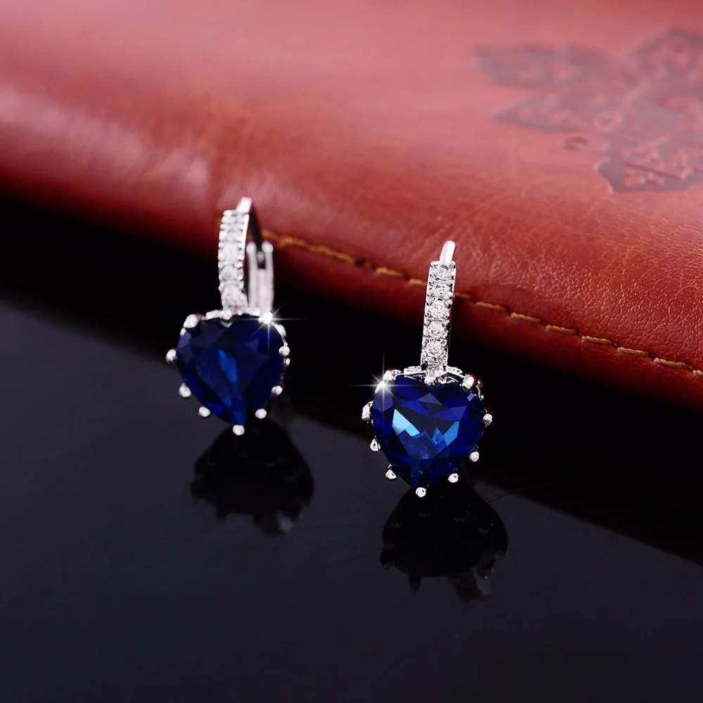 Женские серьги кольца из серебра 925 пробы с фианитом|sterling silver hoop earrings|hoop earrings for