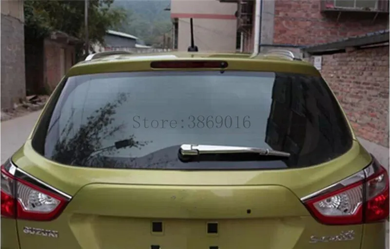 АБС-пластик хром для Suzuki Sx4 S-Cross/Кроссовер MK2 очиститель заднего стекла накладка хвост щётки для лобового стекла автомобиля молдинги
