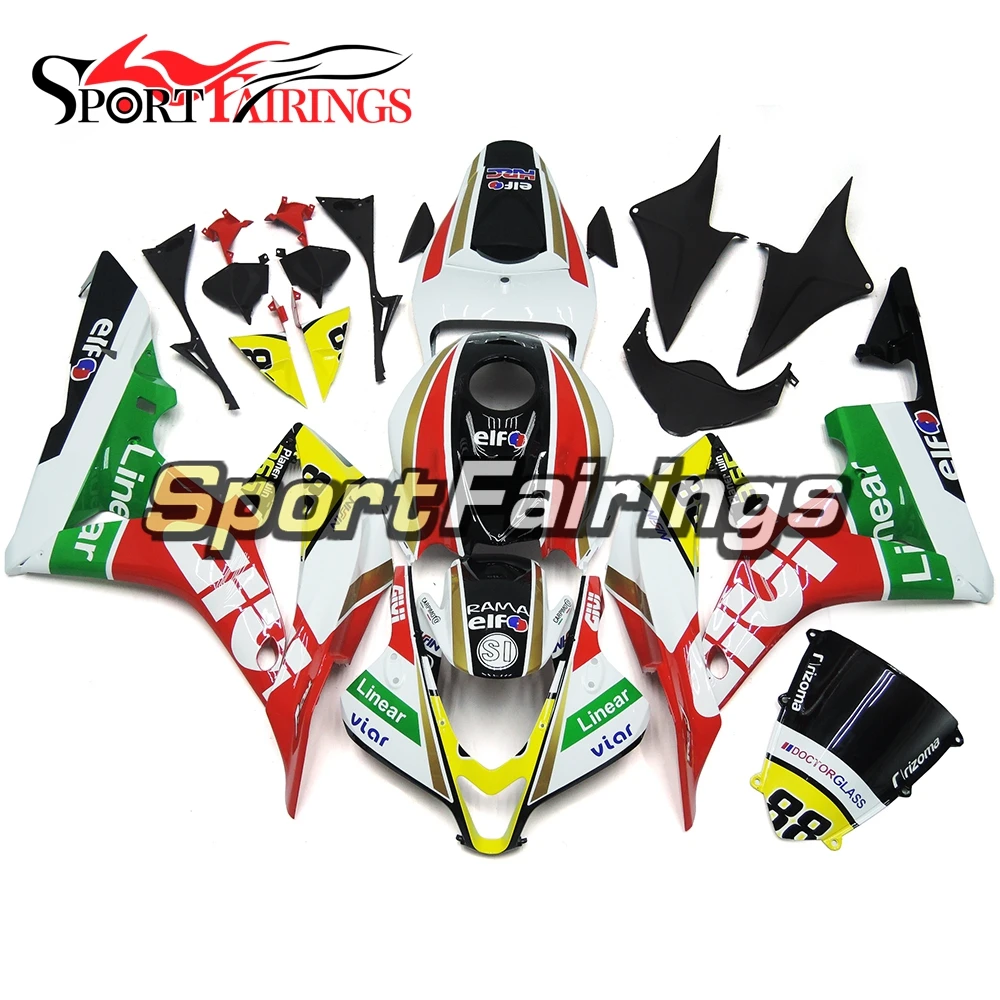 Новый мотоцикл полный обтекатель комплект для Honda CBR600RR F5 2007 2008 CBR600 RR 07 08 ABS пластик