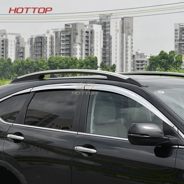 Для Honda CRV CR-V 2012-2016 ABS Пластиковые оконные шлепанцы навесы ветер дождь
