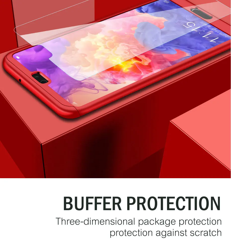 360 чехол для Huawei Honor 7A 7C 8 8A 8X9 10 Lite, защитный чехол для Huawei P Samrt Y6 Y7 Y9