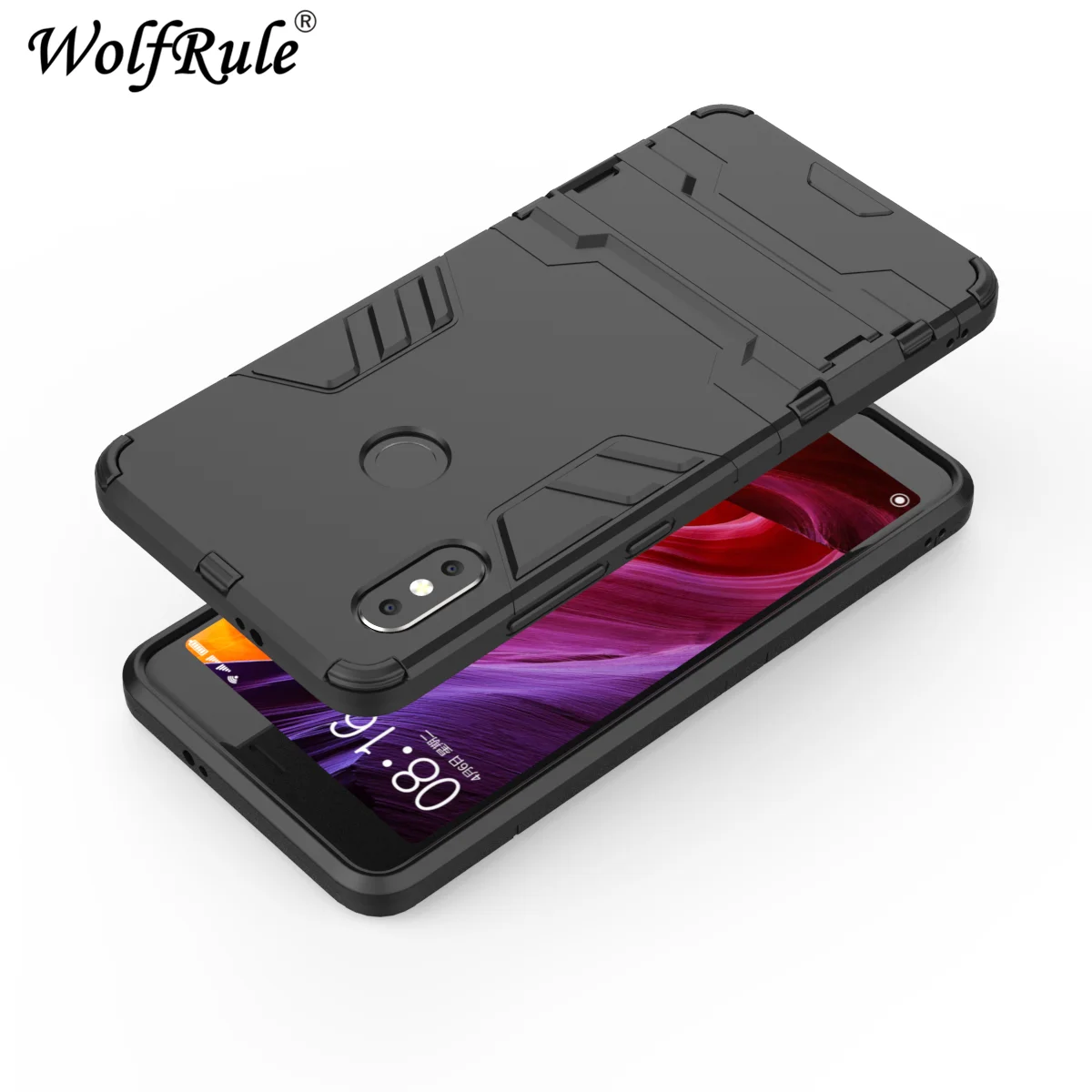 Чехол для Xiaomi Redmi Note 5 Global силиконовая жесткая задняя крышка из поликарбоната