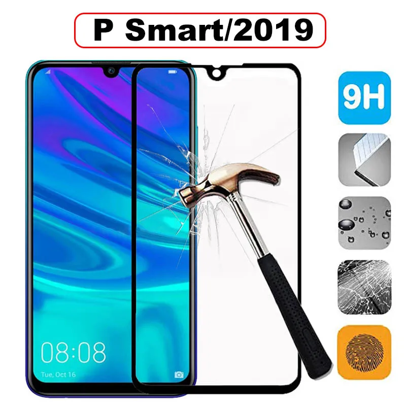 Защитное стекло закаленное для huawei honor 10 lite p smart 2019 | Мобильные телефоны и