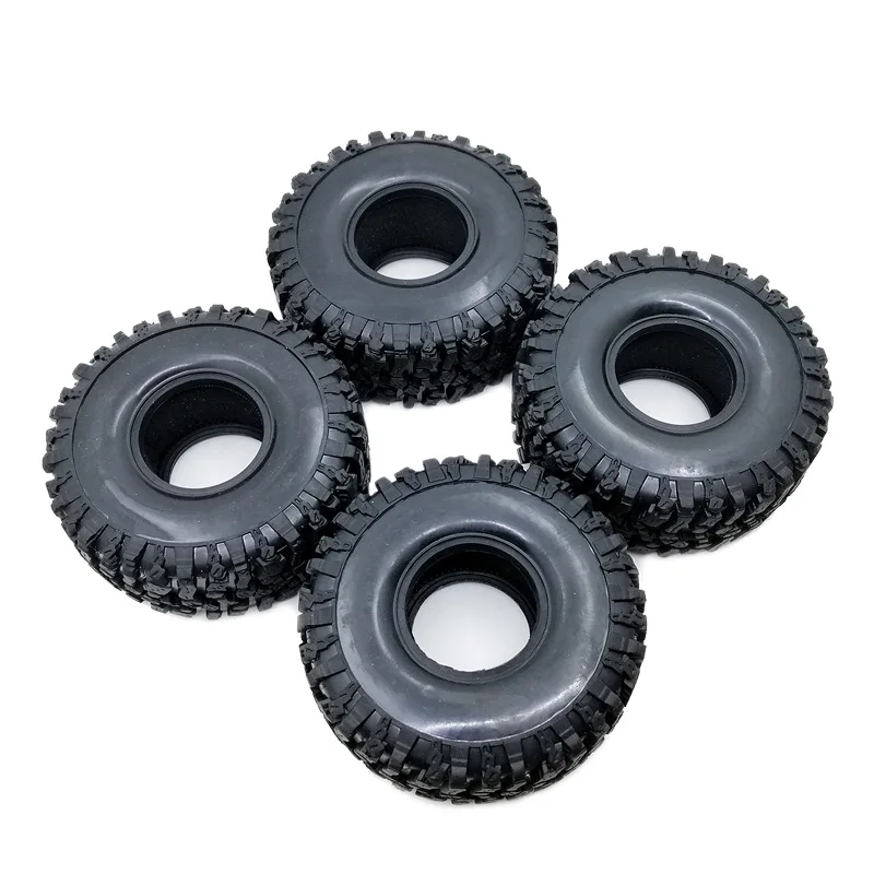 4 шт. 120 мм 1,9 дюйма Мягкие шины для SCX10 90046 D90 TRX4 RC грузовик гусеничный 1,9/2,2 обод