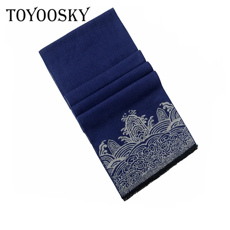 Toyoosky Новинка 2017 года Англия Бизнес отдыха Стиль осень-зима Для мужчин шарф