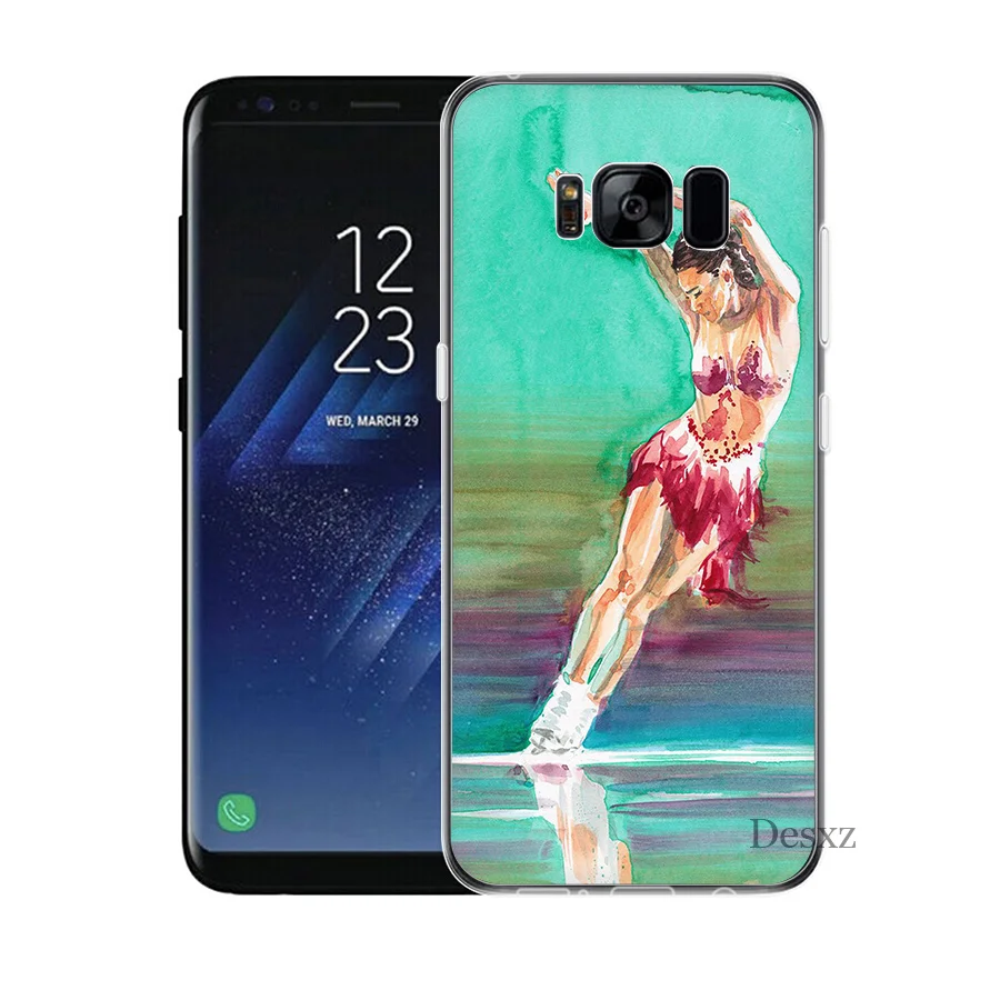 Чехол Gerleek для фигурного катания Samsung Galaxy A7 A8 A9 A10 A30 A40 A50 A70 M10 M20 M30 S10 Plus S10E J6 |