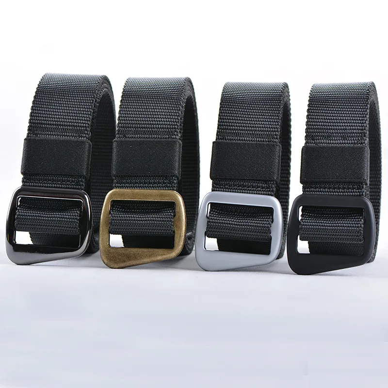 

VOHIO elastic tactical nylon military casual military outdoor tactical waist belt metal alloy belt military equipment wholesale