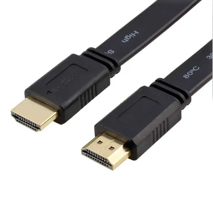 Кабель HDMI в красный черный синий 0 5 м 1 2 3 10 разъем Папа папа плоский кабель фута