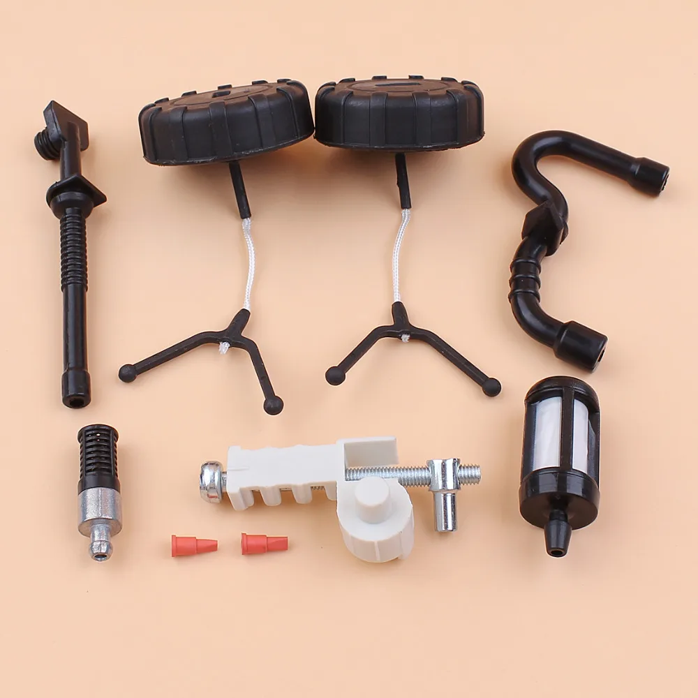 Крышка Топливного масла шланг фильтр цепь винт натяжителя комплект для Stihl 018 MS180