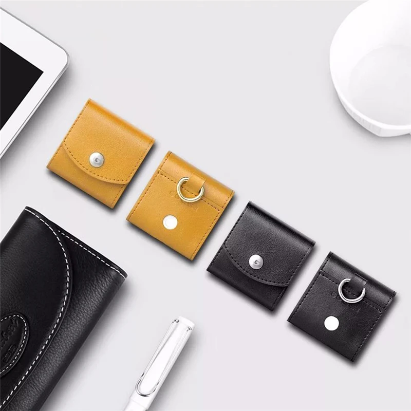 Чехол для наушников s для Apple аксессуары для AirPods для iPhone AirPods чехол для ключей из искусственной кожи сумка для хранения чехол для наушников с брелком