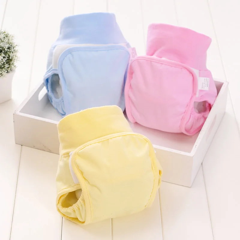3 шт./лот детские тканевые подгузники хлопковые дышащие удобные для