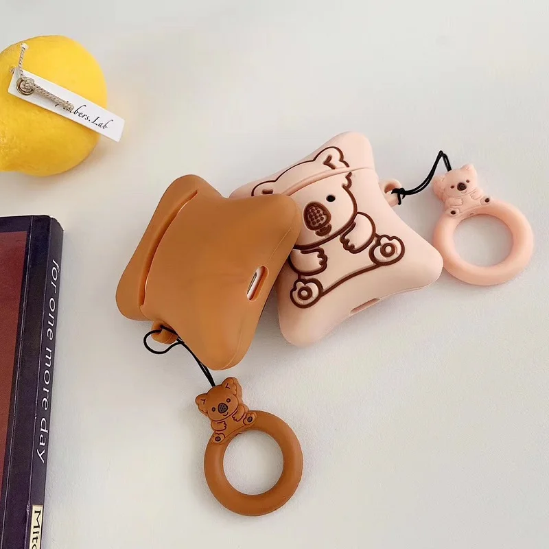 Мягкое Силиконовое печенье Yummy Koala для сэндвичей шоколада/клубники/ванильного