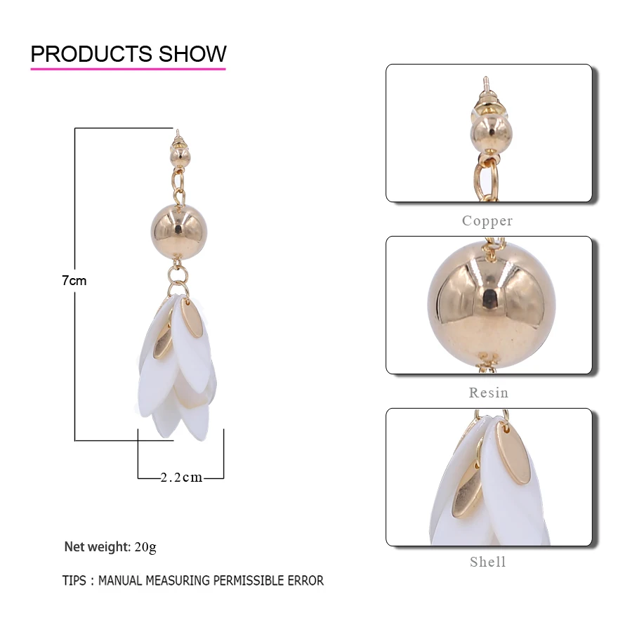 Diyimin 2017 Винтаж основа себе серьги Мода Bijoux богемный падение Свадебные Длинные