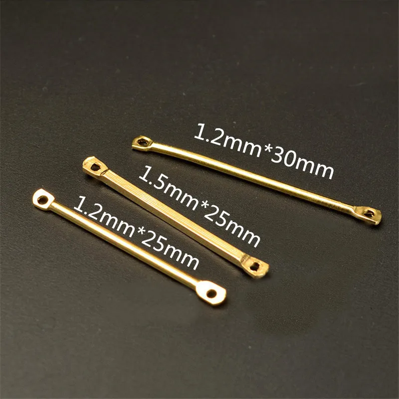 500 шт. длинные цилиндрические соединители для сережек