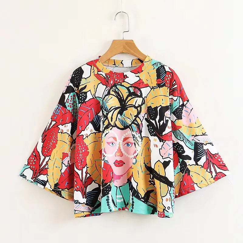 2020 летняя футболка с принтом женские топы свободные футболки круглым вырезом и