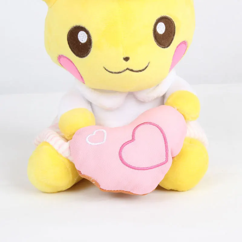Улыбка Пикачу животных куклы 25 см милые плюшевые игрушки креативная кукла