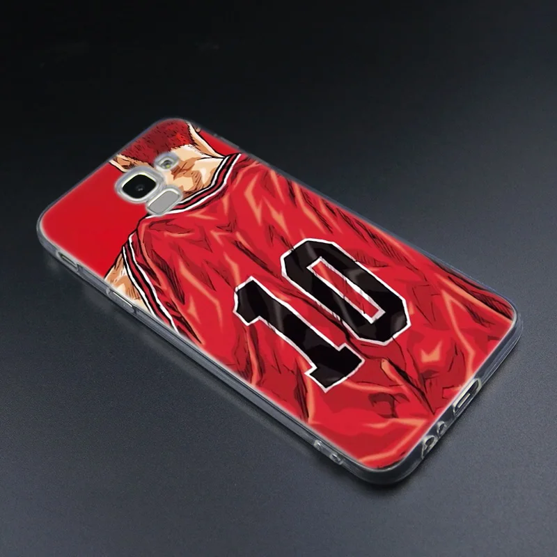 Hot Anime Slam Dunk Soft Silicone Case For Samsung Galaxy J2Pro J4 J6 J8 2018 J3 J5 J7 2016 2017EU Prime CORE Plus Fashion Cover | Мобильные