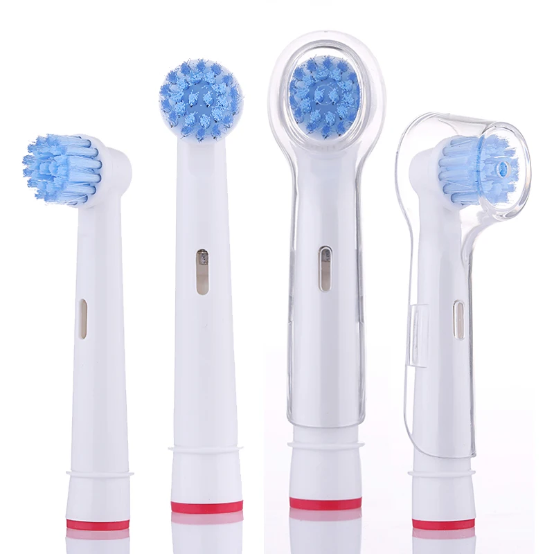 4 шт./компл. насадки для электрической зубной щетки Замена Oral B Vitality Senstive EBS 17A|electric