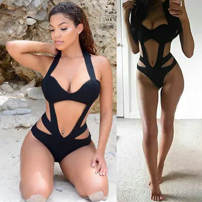 Лидер продаж 2017 Цельный купальник бикини купальный костюм женский женская