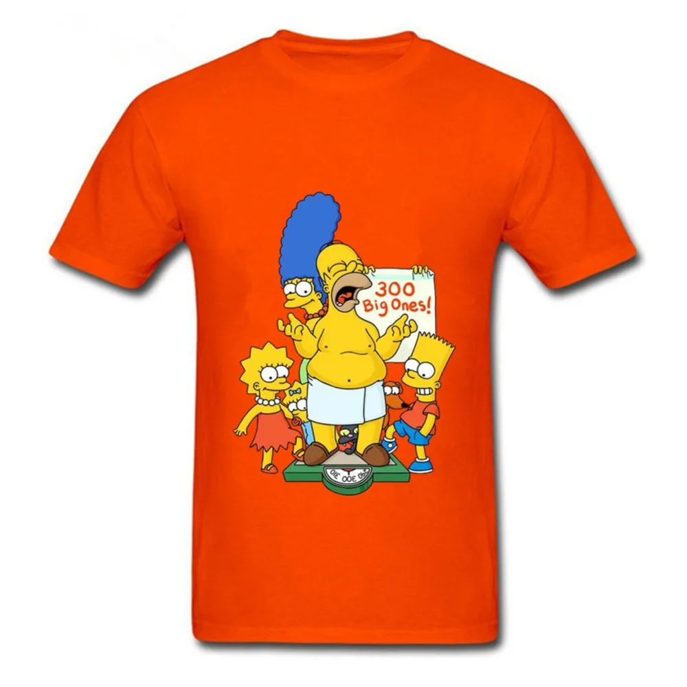 Брендовая мужская Молодежная Футболка The Simpson Семейные футболки с коротким
