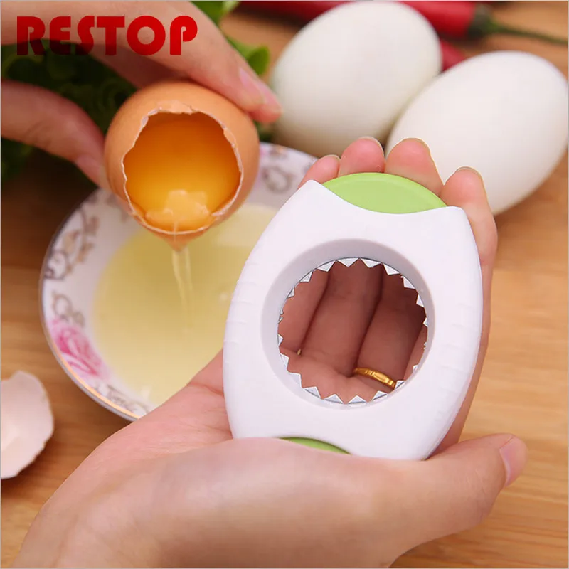 Мода Smart яйцо Cracker для бутылок ручной сепаратор Eggbeater кухонная утварь кухня гаджет