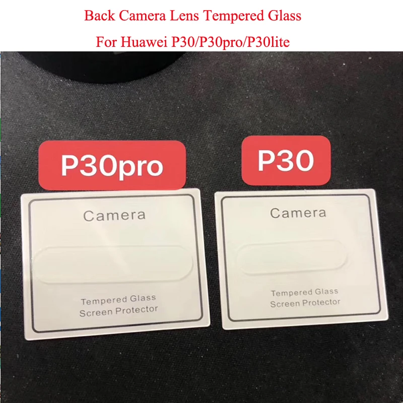 100 шт./лот закаленное стекло для задней камеры HuaWei P30/P30pro/P30 lite защитная пленка |