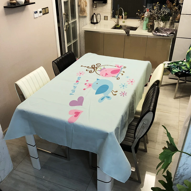 Серия с персонажами из мультфильмов о животных скатерти декоративные свадебные