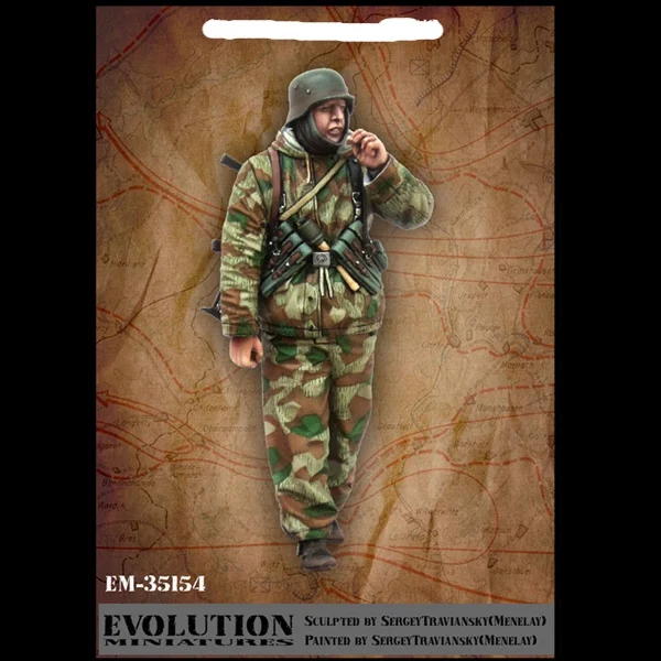 1/35 солдат полимерная фигура GK без покрытия цвета военная тема Второй мировой