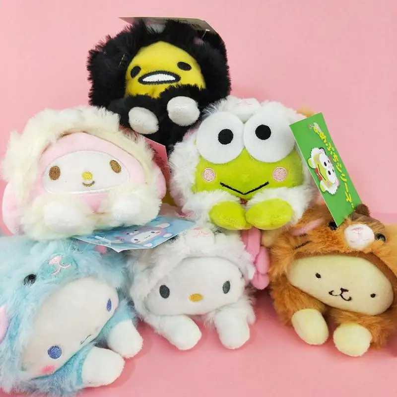 Милый мультфильм My Melody большие уши cinnatoroll собака яичный желток пудинг лягушка
