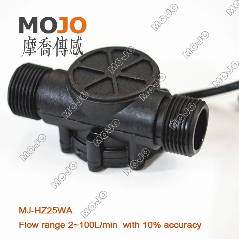 

MJ-HZ25WA G1" Inch Thread Flow Meter PBT Material