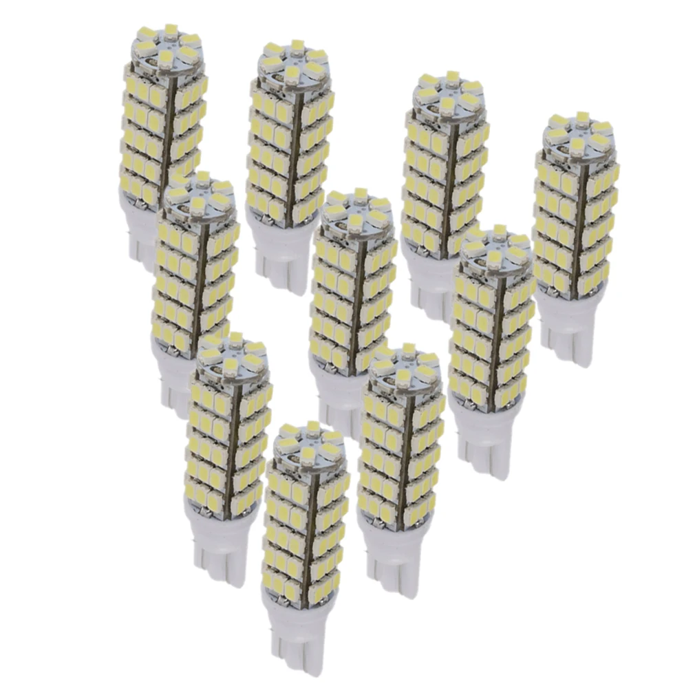 10 шт. супер яркий белый T10 68-SMD светодиодный W5W 194 906 168 автомобильный обратный