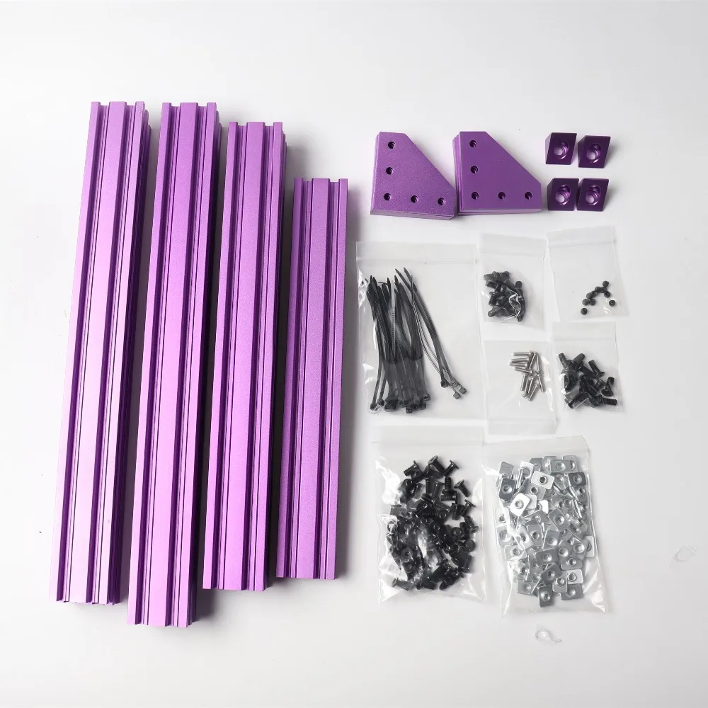 Funssor Prusa i3 MK2S/MK3/MK3S рамка с медвежонком экструзионный набор анодированная отделка