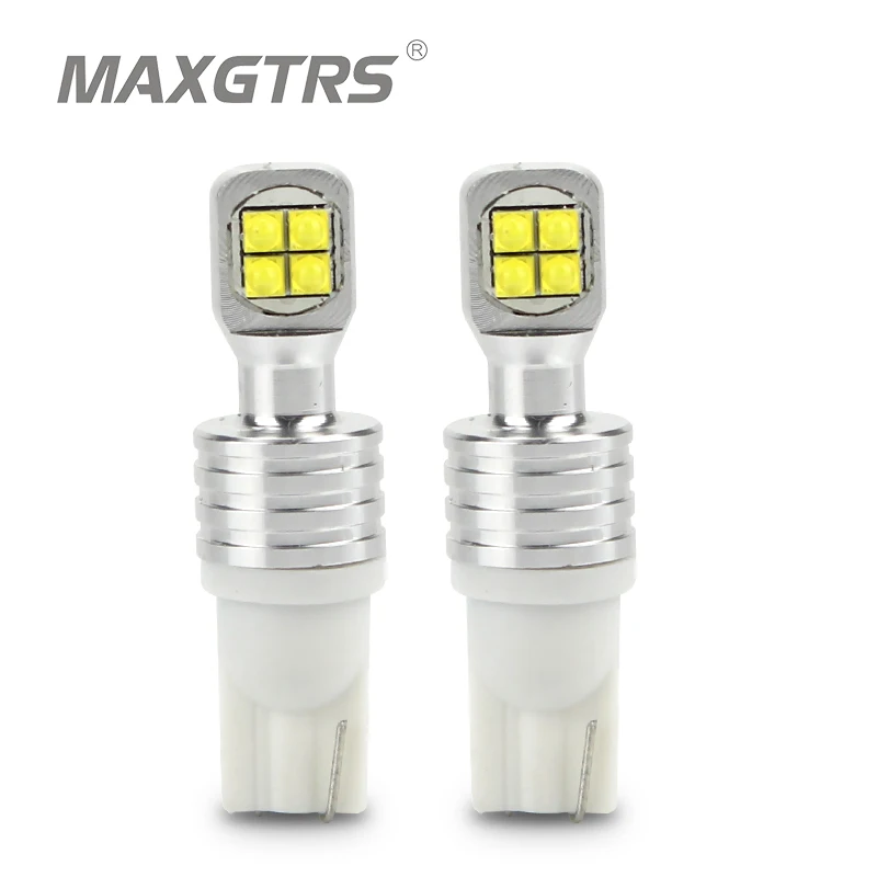 2x W5W светодиодный T10 CREE Chip автомобильные лампы 168 194 указатель поворота номерной