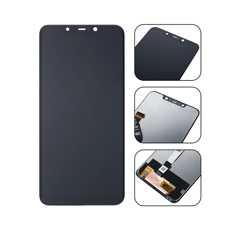 Цветной для XiaoMi Pocophone F1 ЖК-дисплей и сенсорный экран + рамка 6 18 &quotаксессуары