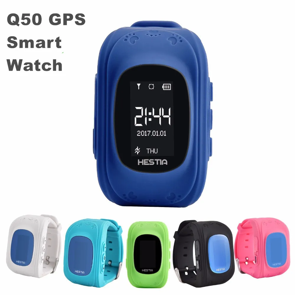 Бесплатная доставка низкая цена смартфона и смотреть 2016 малыш SmartWatch Q50 gps для