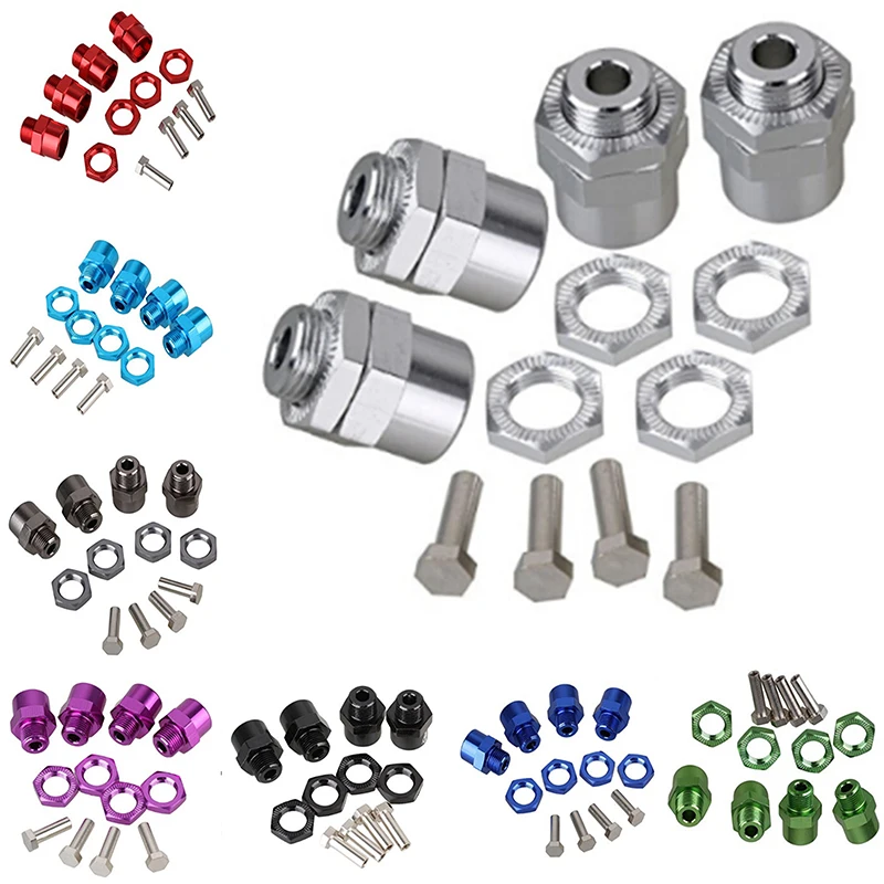 Расширенный шестигранник колеса ступица для RC 1:10 автомобилей 12 мм до 17 N10178 новый