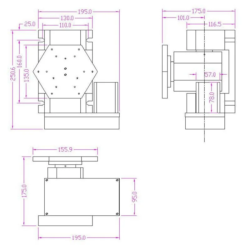 Запчасти для ЧПУ 5th Axis A aixs T патрон типа CNC роторная ось для DIY гравировальный станок с ЧПУ