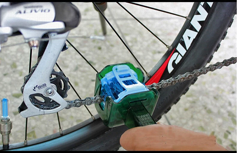 Ciclismo Cadena Bicicleta велосипедный мотоцикл велосипедная цепь шатун Щетка Очиститель, инструмент для очистки велосипеда мойка принадлежность для чистки