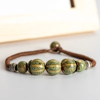 diy boho ceramic bracelets handmade bangle boho ceramic jewelry for women drop shipping hy268