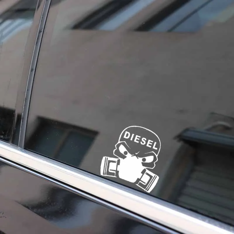 YJZT 15 см * дизельная виниловая наклейка противогаз автомобильная