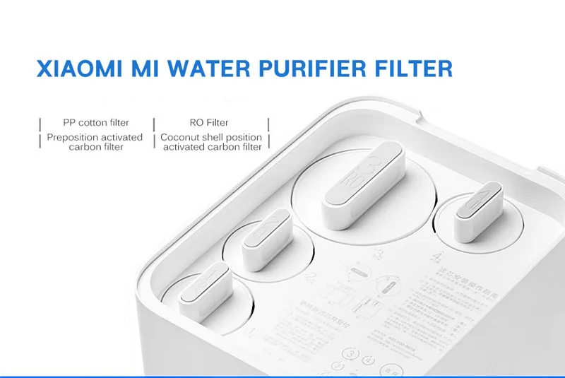 Youpin Mijia № 3 PP Хлопок фильтр для воды замена обратного осмоса питьевой воды картридж для очистки воды Системы