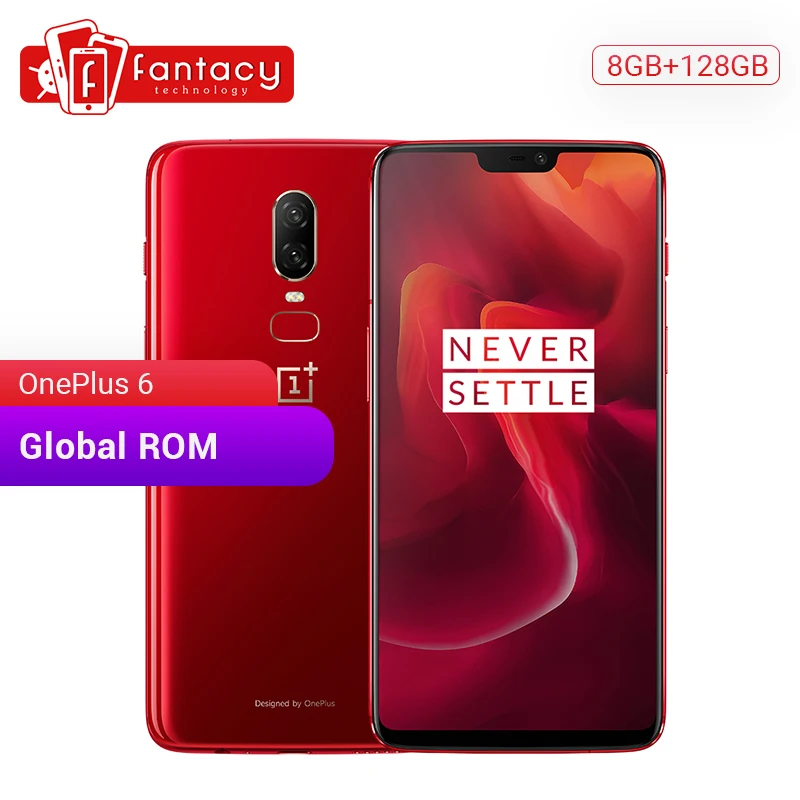 Оригинальный OnePlus 6 8 Гб 128 ГБ Восьмиядерный Snapdragon 845 28 ''FHD 20 Мп + 16 МП AI двойная