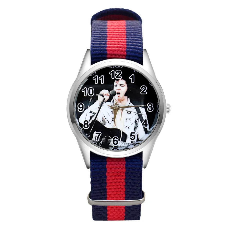 Модные часы в стиле мультфильма Elvis женские для девочек студентов мальчиков