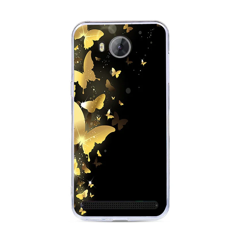 Чехол 4 5 дюйма для Huawei Y3 II Y3II 2 Lua-L21 мягкие силиконовые чехлы из ТПУ Защитные