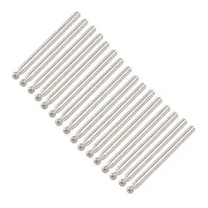 Лидер продаж 11,11, 30 шт., 18 #, 2,75 мм, Шариковая точка, 3 мм, хвостовик, алмазные боры, биты